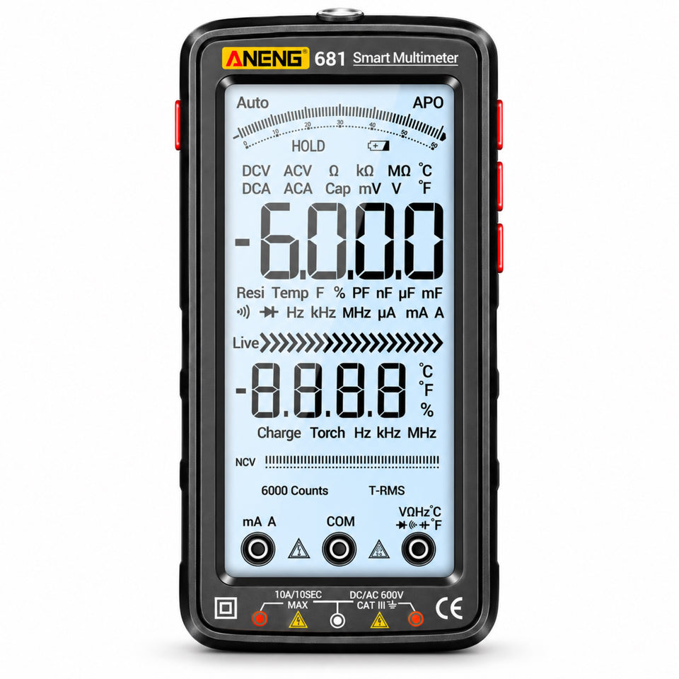 BELVOX VoltCheck 681 – Rechargeable Digital Multimeter
