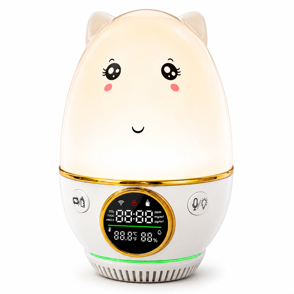 BELVOX AirSense 70A – Wi-Fi Monitor & RGB Light