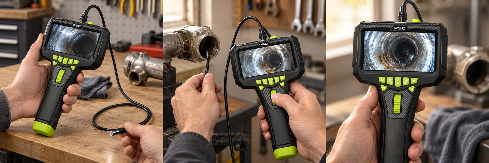 BELVOX ViewScope Flex — Prepare the camera.