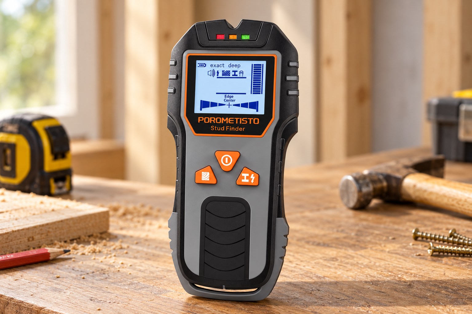 BELVOX WallSense DSF01 – Stud & Wall Scanner in a practical setting.