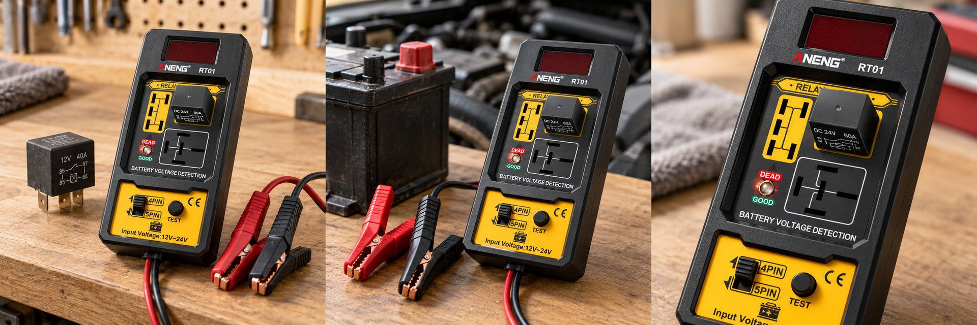 BELVOX RelayCheck RT01 — Check the relay layout.