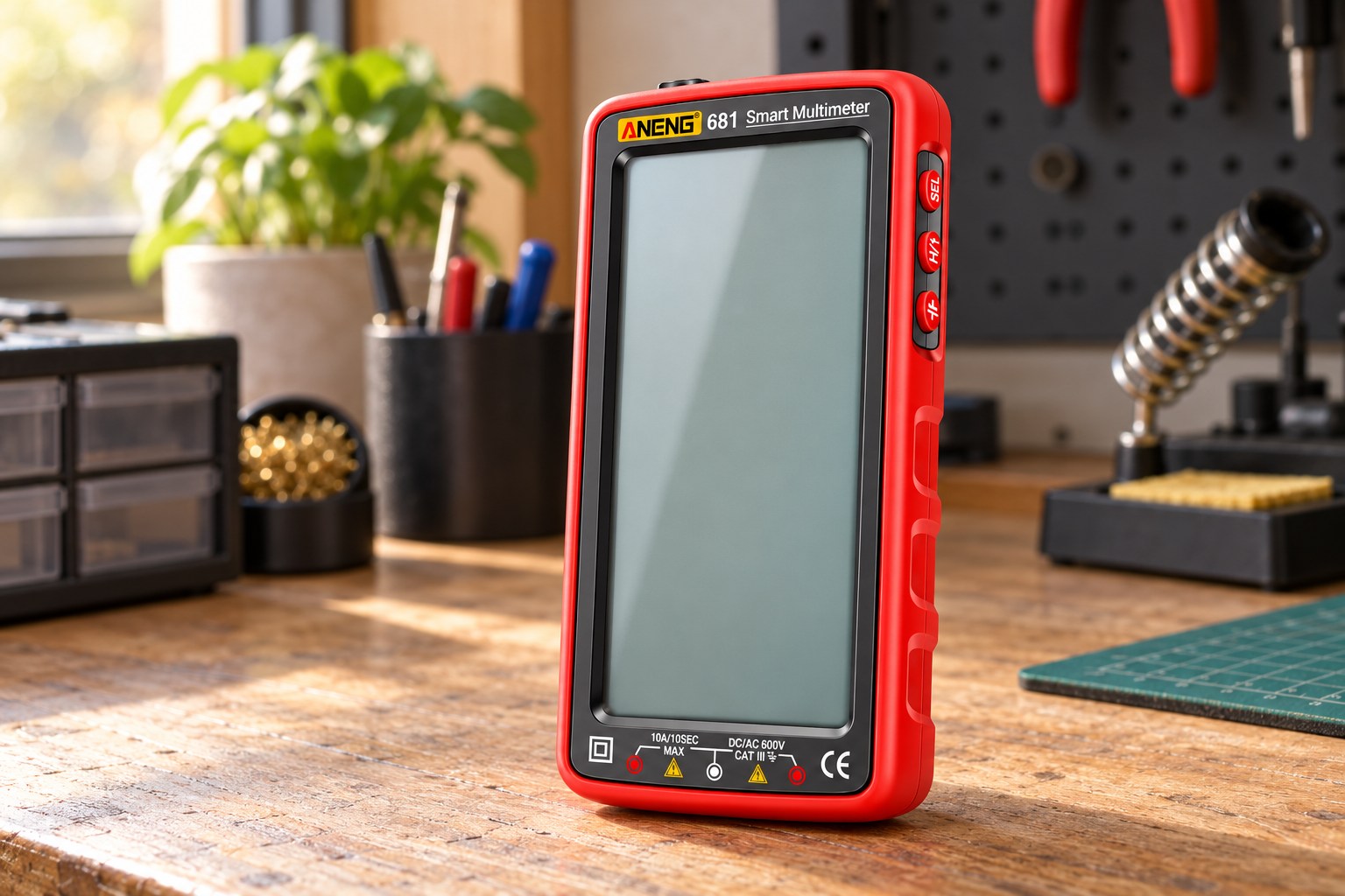 BELVOX VoltCheck 681 – Rechargeable Digital Multimeter in a practical setting.