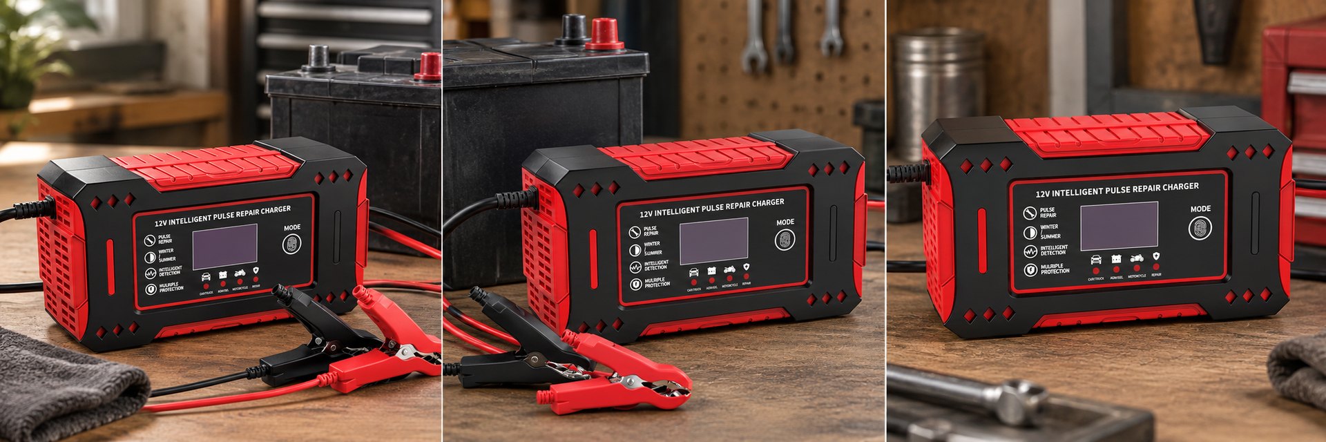 BELVOX Smartcharger 6 — Match the battery.