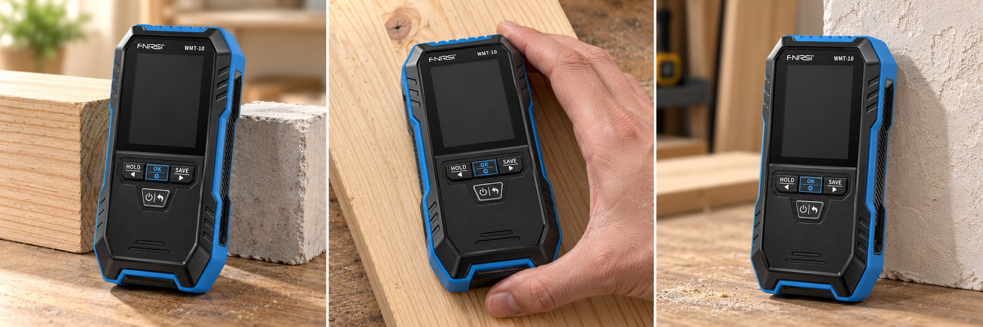 BELVOX TimberSense WMT-10 — Choose the material.