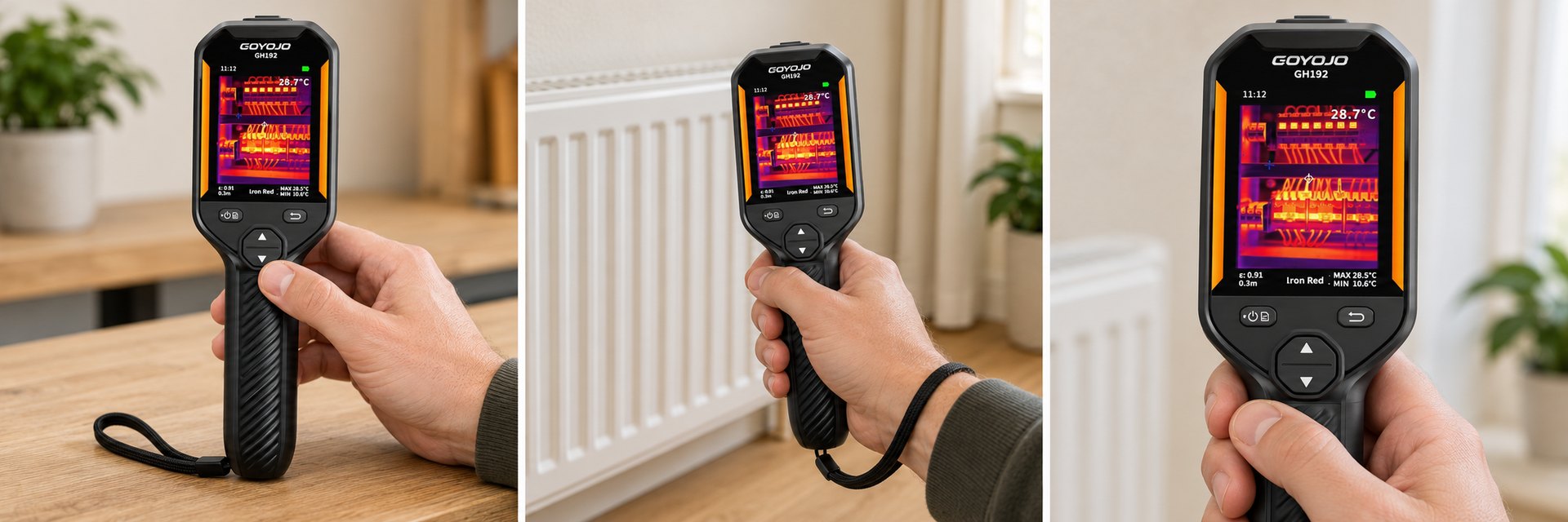 BELVOX HeatView GH — Prepare the camera.