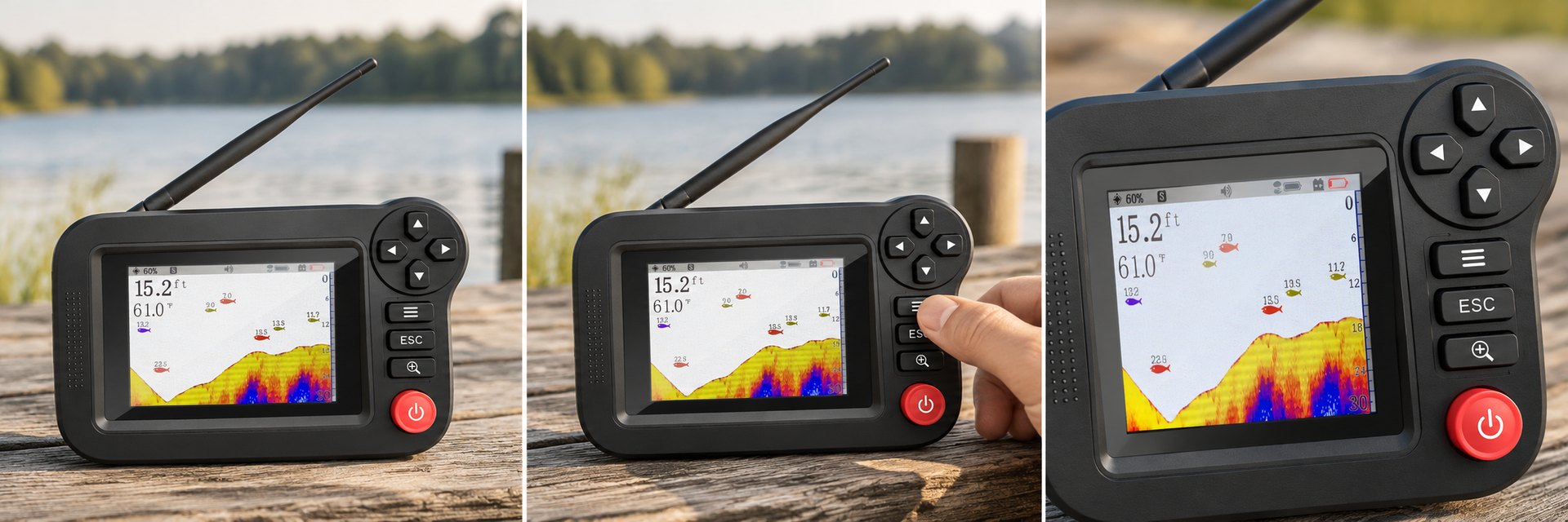 BELVOX SonarView Compact — Prepare the receiver.