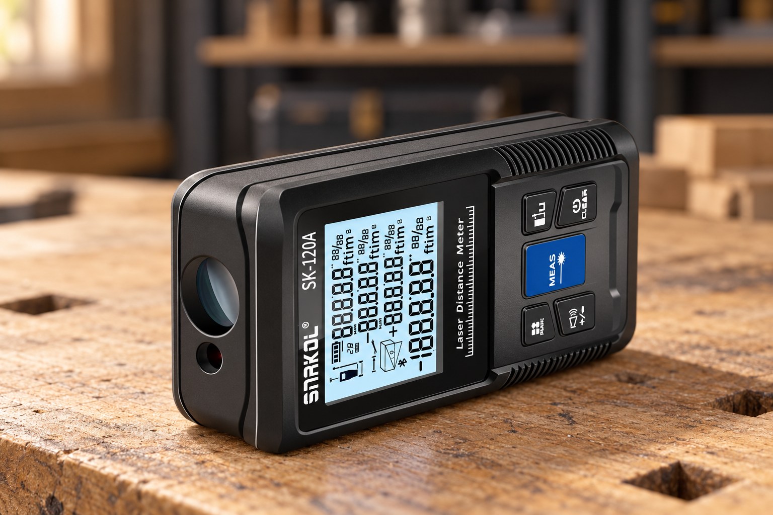 BELVOX RangeLine SK – Laser Distance Meter Options in a practical setting.
