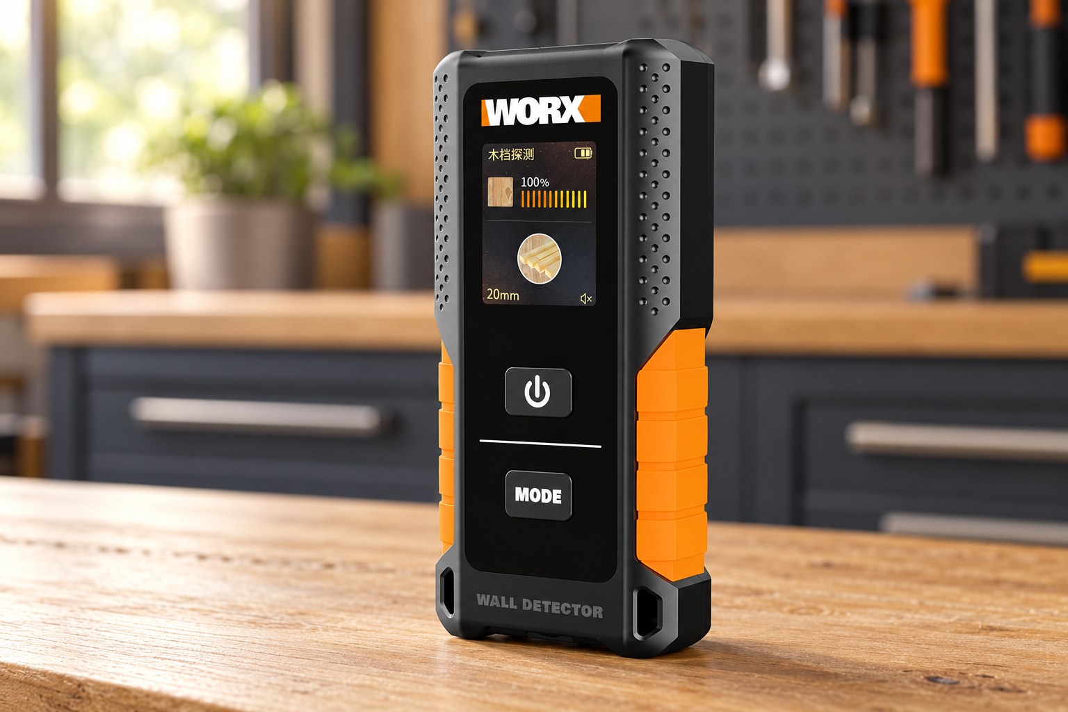 BELVOX WallSense WX085 – 3-in-1 Wall Detector in a practical setting.