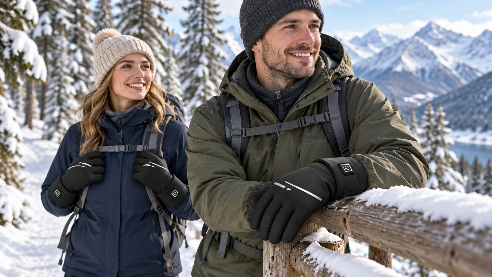 A winter adventure with HeatGrip gloves in the mountains